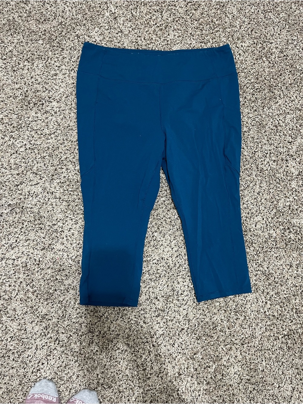 tek gear Deep Teal / Blue Capri Active Leggings